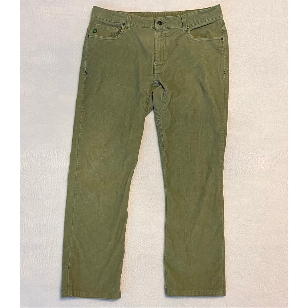 Stio Men’s Olive Green Corduroy Pants 36x30